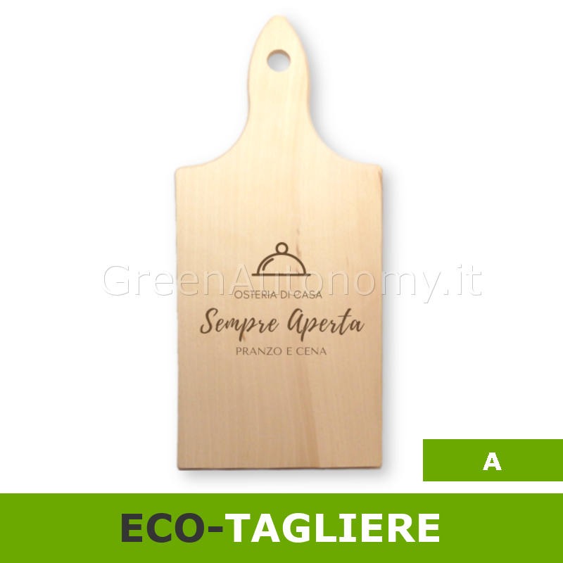 Eco-tagliere di legno personalizzato, top tra le idee regalo online