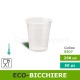 Eco-bicchiere pla 250 ml biodegradabile compostabile