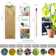 Eco-matita piantabile in confezione sacchetto regalo avana
