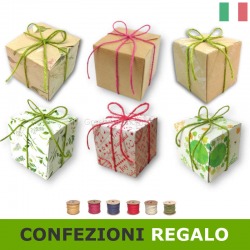 Eco-confezione regalo per eco-cubi green