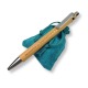 Penna personalizzata in bamboo con sacco-sacchetto per bomboniere-gadget