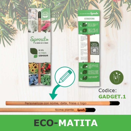 Eco-matite Sprout top gadget aziendali personalizzati da piantare