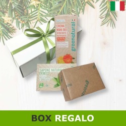 Box regalo crema mani idratante e sapone aloe. Idea regalo per natale