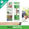 Eco-matite da piantare da personalizzare con testo