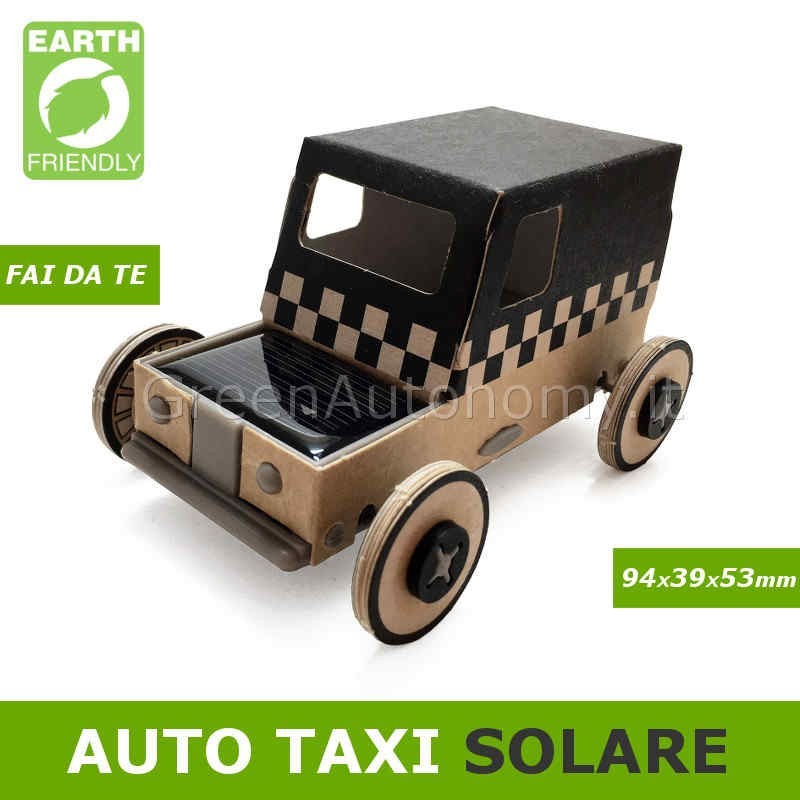 Autogami auto ad energia solare il gadget regalo ecologico
