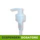 Pompetta dispenser-dosatore per sapone bagnodoccia