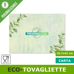 Tovagliette personalizzate su fronte 29,7x42 cm per ristorante-bar-sagra