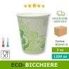 Scatola bicchieri carta FSC e PLA monouso 7oz biodegradabile-compostabile