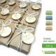 Eco-saponette 100 grammi profumate personalizzate con tag-cartellino