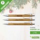 penna bamboo personalizzabile per natale gadget.15