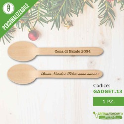 cucchiaio di legno personalizzato come regalo di natale gadget