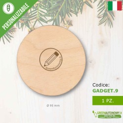 Sottobicchiere-sottobottiglia da personalizzare per gadget-regalo di natale