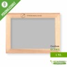 Portafoto in legno 205x155 mm da parete con cornice personalizzata