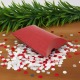 scatolina portaconfetti 70x70x25mm a forma cuscino rosso per laurea