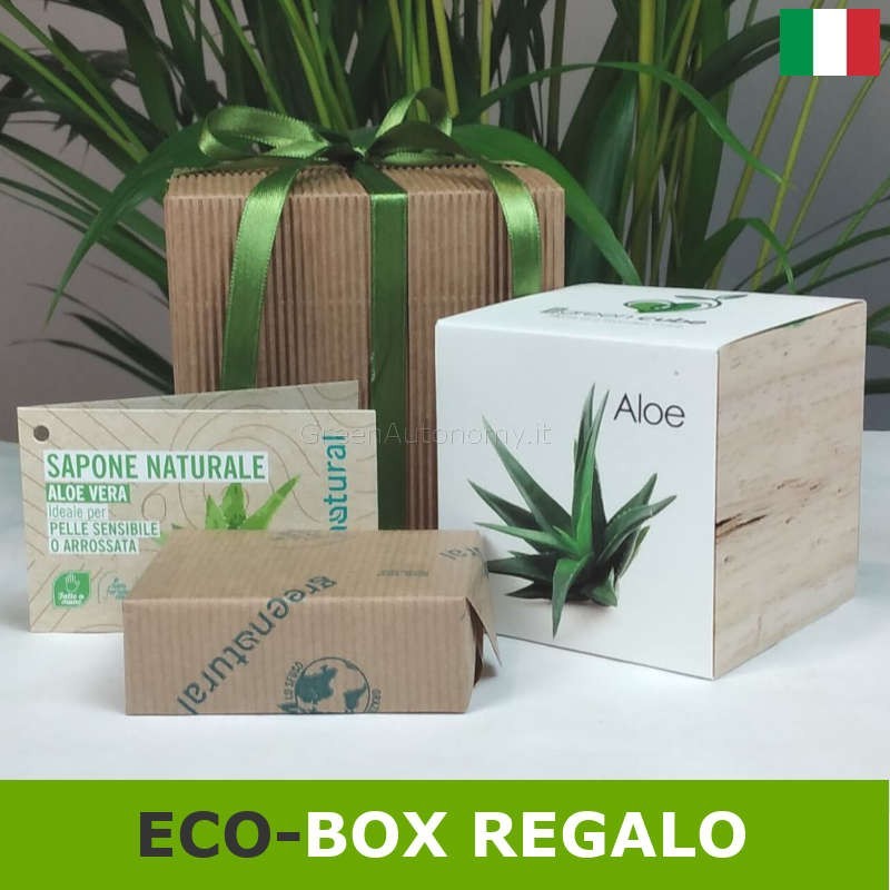 Eco-box regalo confezione aloe per lui lei