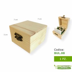 dimensioni bulboniera scatolina 7x7x5 cm bomboniera originale green con bulbi