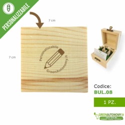 bulboniera scatolina 7x7x5 cm bomboniera originale personalizzabile