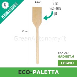 Dimensioni eco-paletta di legno da personalizzare