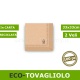 Eco-tovagliolo bio in carta riciclata 33x33cm 100 pezzi