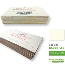 Biglietto per invito ringraziamento originale in carta piantabile A5