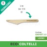 Coltelli di legno da personalizzare come posate gadget