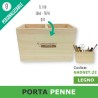Porta penne organizer da scrivania - gadget regalo personalizzato