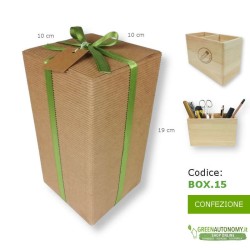 Dimensioni confezione regalo portapenne organizer scrivania box.15