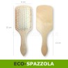 dimensioni spazzola di legno per capelli personalizzata