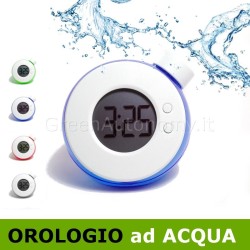 Orologio blu gadget regalo ad acqua