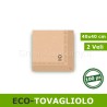 Tovaglioli 40x40 cm biodegradabili in carta riciclata ecolabel