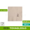 Eco-tovagliolo 20x20 biodegradabile Ecolabel