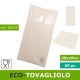 Eco-tovagliolo biodegradabile con tasca portaposate per feste e sagre