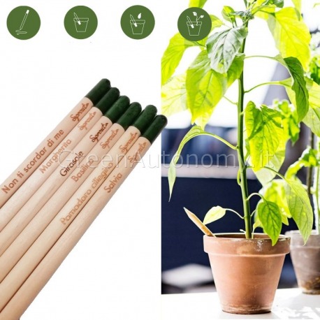 Eco-matita da piantare e far germogliare ideale per bomboniere, gadget