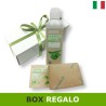 Box regalo con bagnodoccia e sapone aloe. Cofanetto regalo per lei lui