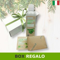 Box regalo bagnodoccia e sapone aloe. Cofanetto regalo di natale ecobio