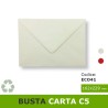 Busta in carta colorata 162x229 mm per biglietti di auguri A5 green