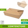 Eco-contenitore per cibo da asporto, take away
