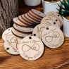 tag di legno da personalizzare per bomboniere e confezioni regalo matrimonio