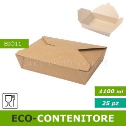 Eco-contenitore per cibo da asporto take away