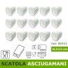 Scatola asciugamani-salviette di carta per bagno-cucina