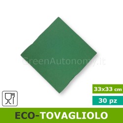 Tovaglioli di carta colorati 33x33 effetto tessuto per feste