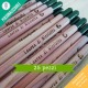 Kit 25 matite da piantare personalizzate per bomboniera laurea