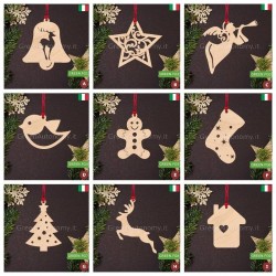 Decorazione di Natale in legno