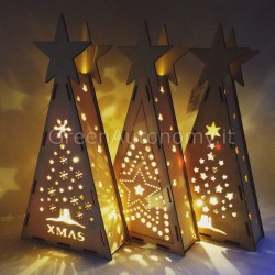 Alberi di Natale in legno