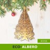 Albero di Natale ecologico in legno per scrivania ufficio, casa, negozio