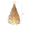 Dimensioni 25x35cm albero di natale in legno per scrivania ufficio-casa