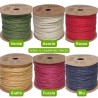 Colore fiocco eco-saponette profumate personalizzate per idea regalo bomboniere