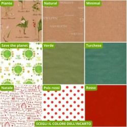 Incarto eco-saponette profumate personalizzate per idea regalo bomboniere