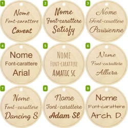 Grafica eco-saponette profumate personalizzate per idea regalo bomboniere