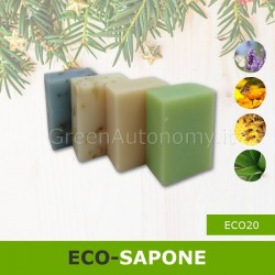 Eco-sapone naturale artigianale green 100 grammi. Top idea regalo